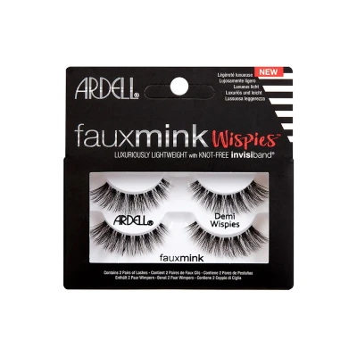 Abbildung von Ardell FAUX MINK DEMI Wispies TWIN PACK Künstliche Wimpern, Damen, Größe: 25 g,