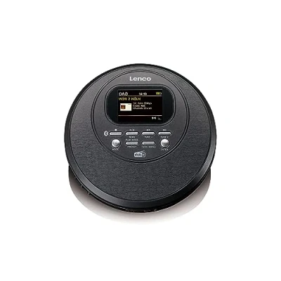 Abbildung von Lenco CD 500 Portabler Player mit DAB+ Radio BT Akku (Bluetooth, UKW Radio)