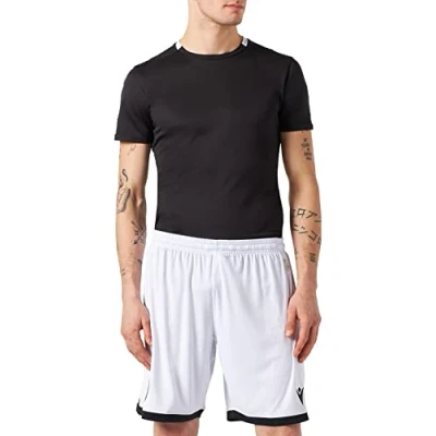 Abbildung von Macron Merchandising ufficiale Udinese Fußball Shorts 2021/22, Weiß, XXL