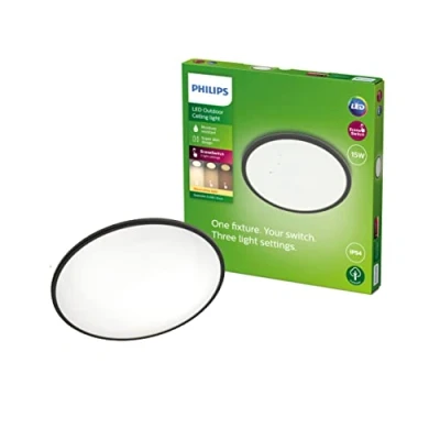 Abbildung von Philips Superslim CL550 Deckenl. sw 27K 15W SS RD