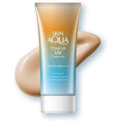 Abbildung von Skin Aqua Rohto Tone Up UV Essence 80g Latte Beige