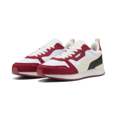 Abbildung von Puma R78 Sneakers Schuhe Mit Colorful Dark Crimson/Warm White Größe: 37
