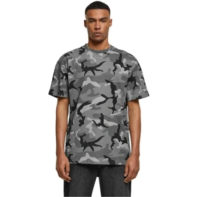Abbildung von Urban Classics Heavy camo Tshirt print, Herren, Größe: Medium, Dark