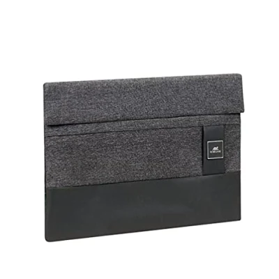 Abbildung von RIVACASE Elegante Hülle aus hochwertigem Kunstleder und Polyester, Sleeve Laptoptasche, passend für die meisten Laptops, Ultrabooks Tablets bis 13,3 Zoll / 8803