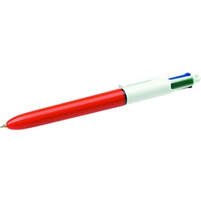 Abbildung von BIC 4 Farben Kugelschreiber Colours Fine, 1er Pack, Ideal für das Büro, Home Office oder die Schule
