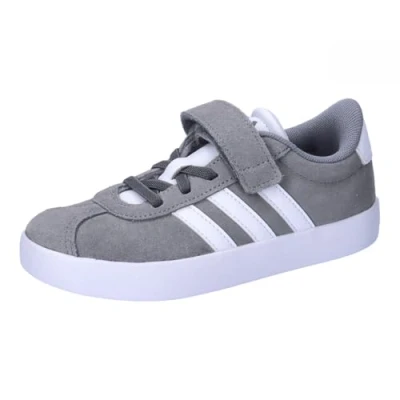 Abbildung von adidas VL Court 3.0 Hook and Loop Shoes Kids Schuhe, Grey Three/Cloud White/Grey Two, 28.5 EU