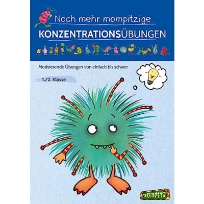 Abbildung von Noch mehr mompitzige Konzentrationsübungen: Motivierende Übungen von einfach bis schwer (1. und 2. Klasse)