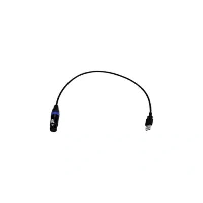 Abbildung von EUROLITE USB DMX512 PRO Kabel Interface DMX mit integriertem Prozessor für stabile Ausgabe