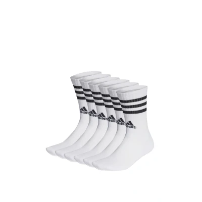 Abbildung von adidas Performance 6 PACK Sportsocken, Größe: 49 51, White