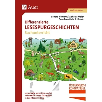 Abbildung von Differenzierte Lesespurgeschichten Sachunterricht: Lerninhalte vermitteln und sinnentnehmendes Lesen fächerübergreifend in den Klassen 2 bis 4 fördern (Lesespurgeschichten Grundschule)