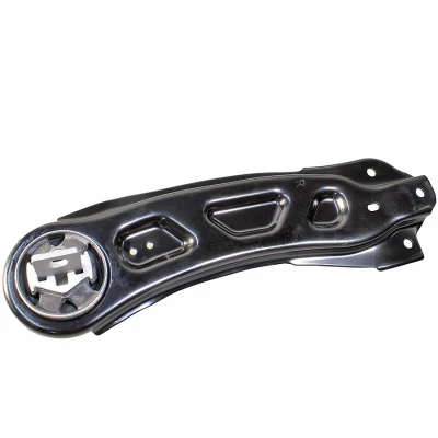 Abbildung von METZGER 58153704 Querlenker mit Gummilager Hinterachse rechts, vorne Stahlblech MERCEDES BENZ: B Klasse, A CLA Coupe