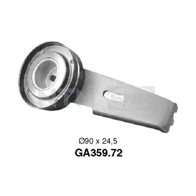 Abbildung von SNR GA359.72 Spannrolle PEUGEOT: 306 Schrägheck, Partner I Combispace, 406 Coupe, CITROËN: Berlingo / First I, XM II Xsara Kombi