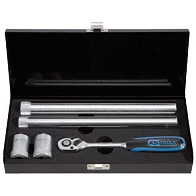 Abbildung von KS TOOLS 517.1140 Steckschlüsselsatz, Zündkerze magnetisch 10 (3/8&quot;)