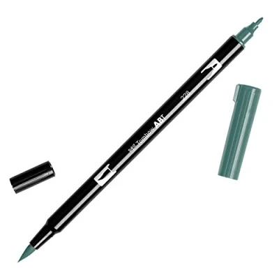 Abbildung von Tombow brush pen ABT dual Grey green