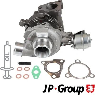 Abbildung von JP GROUP 3517400100 Turbolader Abgasturbolader inkl. Dichtungssatz KIA: cee‘d I Kombi, Schrägheck, Pro Schrägheck