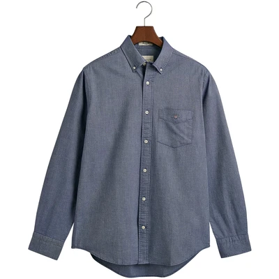 Abbildung von GANT REG Oxford Shirt Hemd, Herren, Größe: 3XL, Persian blue