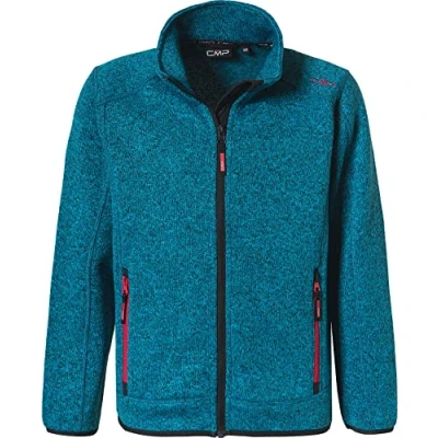 Abbildung von CMP Knit Tech Jacke für Kinder, B. Blau Elektrisch, 152