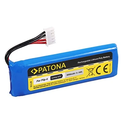 Abbildung von PATONA 6711 Akku Flip 4 GSP872693 01 (3000mAh) kompatibel mit JBL Special Edition