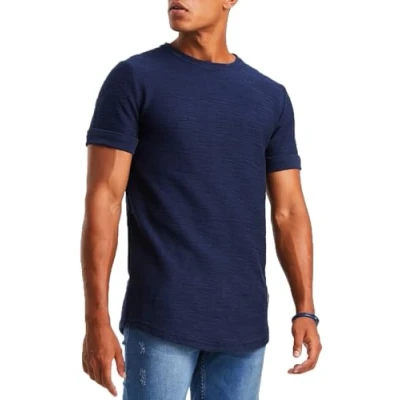Abbildung von Leif Nelson Tshirt basic, Herren, Größe: Small, Dunkelblau