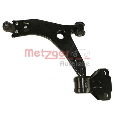 Abbildung von METZGER 58076501 Querlenker mit Trag /Führungsgelenk, Gummilager Vorderachse links FORD: FOCUS 3 Turnier, C Max 2,