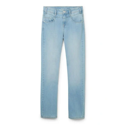 Abbildung von TOM Tailor Alexa Jeans Straight Leg, Damen, Größe: 27x30, Light stone wash denim