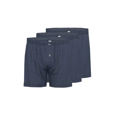 Abbildung von Ammann 3ER PACK Boxershorts, Herren, Größe: XL, Nightblue