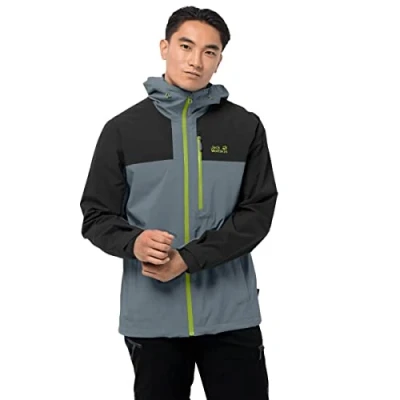 Abbildung von Jack Wolfskin Herren Go Hike Jacket M Jacke, Storm Grey, L