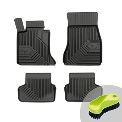 Abbildung von FROGUM No.77 Gummimatten Ganzjahresset von Auto Fußmatten Autofussmatten für BMW 5er G30 ab 2017 Langlebiges TPE Material