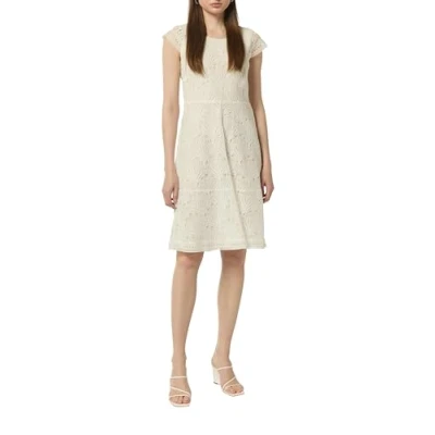 Abbildung von comma Freizeitkleid, Damen, Größe: 44, Weiß