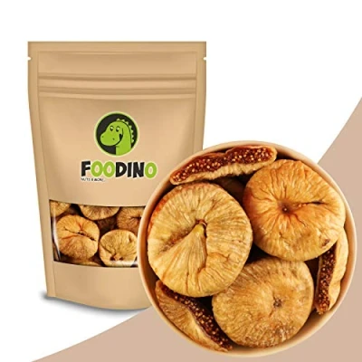 Abbildung von Feigen getrocknet naturbelassen ungezuckert ungeschwefelt ganz ohne Zucker vegan süß fruchtig Trockenfrüchte Trockenobst 500g 5kg wiederverschließbar Premium Qualität FOODINO (1kg)