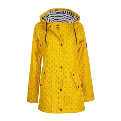 Abbildung von Michael Heinen Regenjacke / wasserabweisende Jacke für Kinder, Größe: 38, Gelb