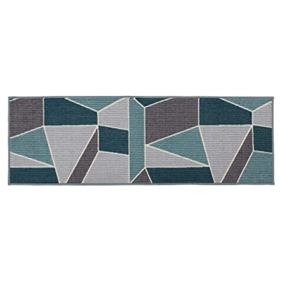 Abbildung von JVL Fiora Teppichläufer, maschinenwaschbar, 50 x 150 cm, Entenei, Einheitsgröße