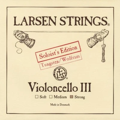 Abbildung von LARSEN STRINGS Cello Saiten Original G Wolfram Soloist Strong
