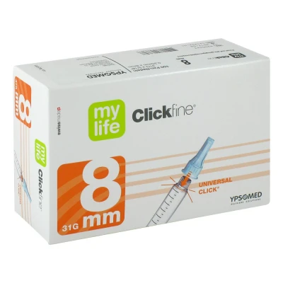 Abbildung von Mylife Clickfine Kanülen 8 mm