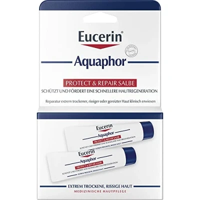 Abbildung von Eucerin Aquaphor Protect &amp; Repair Salbe, 20 ml Salbe