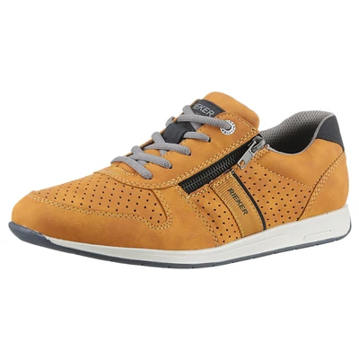 Abbildung von Rieker Sneaker, mit Perforation, Freizeitschuh, Halbschuh, Schnürschuh