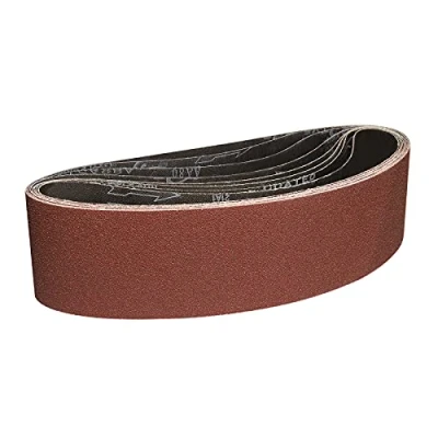 Abbildung von Sruhrak Schleifbänder 100X915mm,Professional Schleifband für Bandschleifer,für Holz Metall und Farbe (8 Stück, Körnung 80)