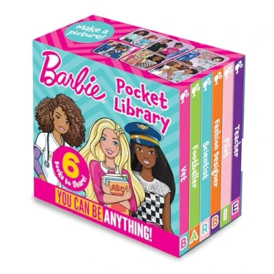 Abbildung von Barbie Pocket Library: You Can Be Anything! A collection of 6 inspiring illustrated board books, perfect for young fans to enjoy