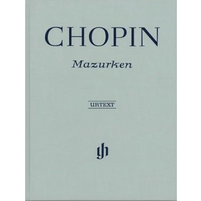 Abbildung von Mazurken für Klavier; Leinen: Instrumentation: Piano solo (G. Henle Urtext Ausgabe)