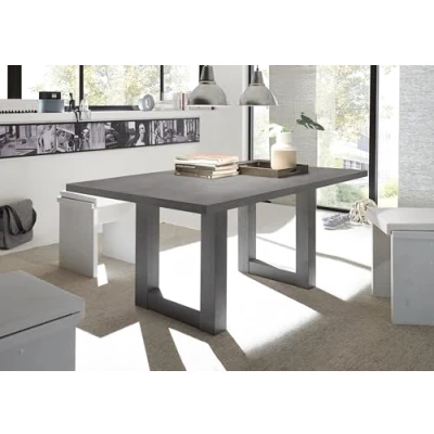 Abbildung von möbelando Esstisch &gt;Big System&lt; in Graphit/Graphit 180x75x90cm (BxHxT)