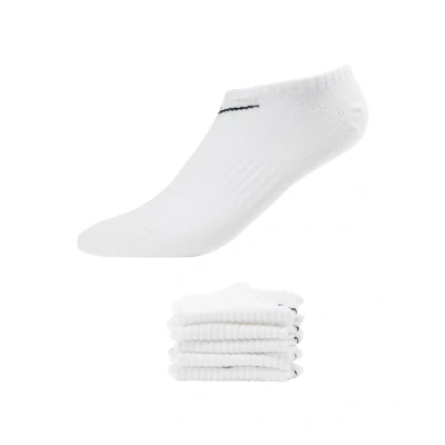 Abbildung von Nike Performance Everyday Lightweight 6 PACK Füßlinge, Größe: 38 42, White/black