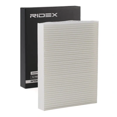 Abbildung von RIDEX 424I0341 Innenraumfilter Pollenfilter 262 195 38 RENAULT: SCENIC 3, Trafic 3 Kastenwagen, Bus, FIAT: Talento Bus