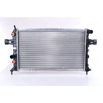Abbildung von NISSENS 63003A Kühler, Motorkühlung Aluminium 600 369 40 Kühlrippen mechanisch gefügt OPEL: Astra G CC, Zafira A, Caravan