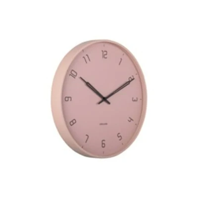 Abbildung von [DL] Wall Clock Stark Iron matt Faded pink