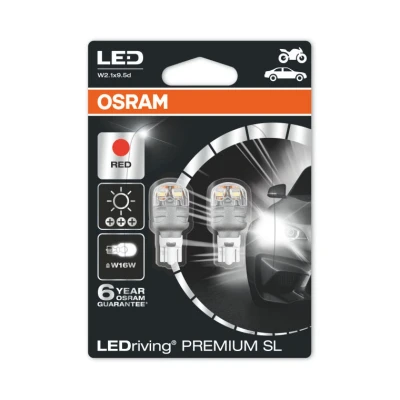 Abbildung von LED Glühbirne OSRAM LEDriving SL W16W RED