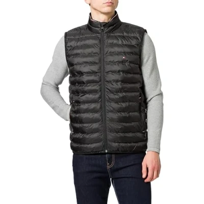 Abbildung von Tommy Hilfiger Packable Recycled Weste, Herren, Größe: Medium, Black