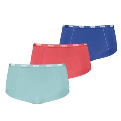Abbildung von PUMA Women&#039;s Mini Short, Mixed Colors, S (3er Pack)