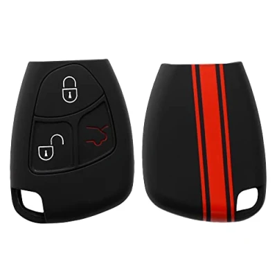 Abbildung von kwmobile Schlüsseltasche Autoschlüssel Hülle für Mercedes Benz (1 tlg), Schlüsselhülle Schlüssel Case Cover