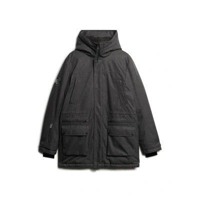 Abbildung von Superdry Wintermantel, Herren, Größe: 3XL, Grey herringbone