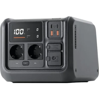 Abbildung von DJI Power 500, Lithium Iron Phosphate (LiFePO4), AC, Solar, 512 Wh, 1000 W, 240 9 27 V